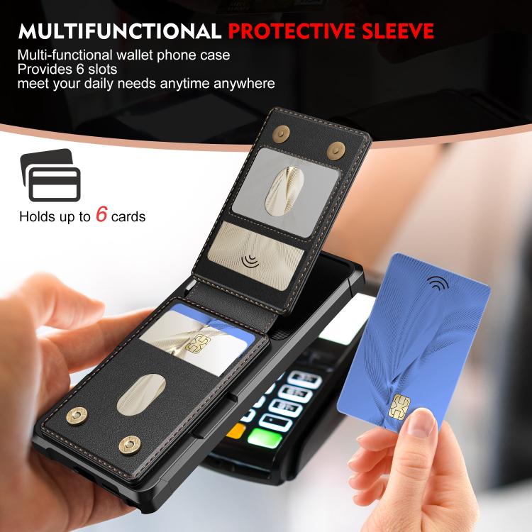 2-in-1 Magnetic Wallet MagSafe Leather Back Phone Case, For Samsung Galaxy S24 Ultra 5G, For Samsung Galaxy S24+ 5G, For Samsung Galaxy S24 5G, For Samsung Galaxy S23 FE 5G