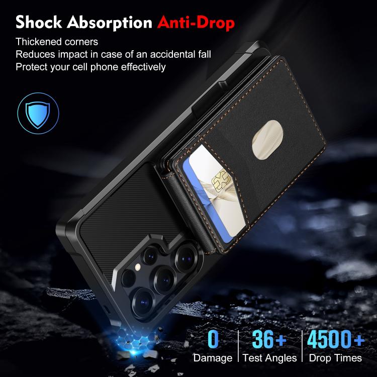 2-in-1 Magnetic Wallet MagSafe Leather Back Phone Case, For Samsung Galaxy S24 Ultra 5G, For Samsung Galaxy S24+ 5G, For Samsung Galaxy S24 5G, For Samsung Galaxy S23 FE 5G